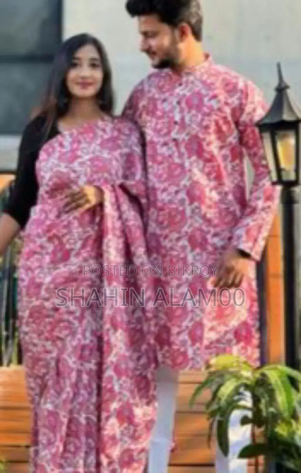 প্রিমিয়াম কটন মিক্স ডিজিটাল প্রিন্ট কাপল সেট 