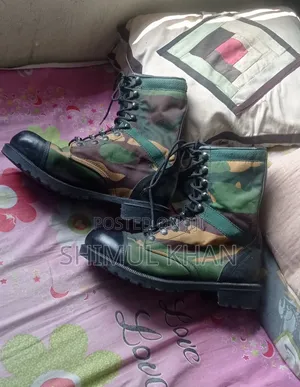 A pair of boots for sale