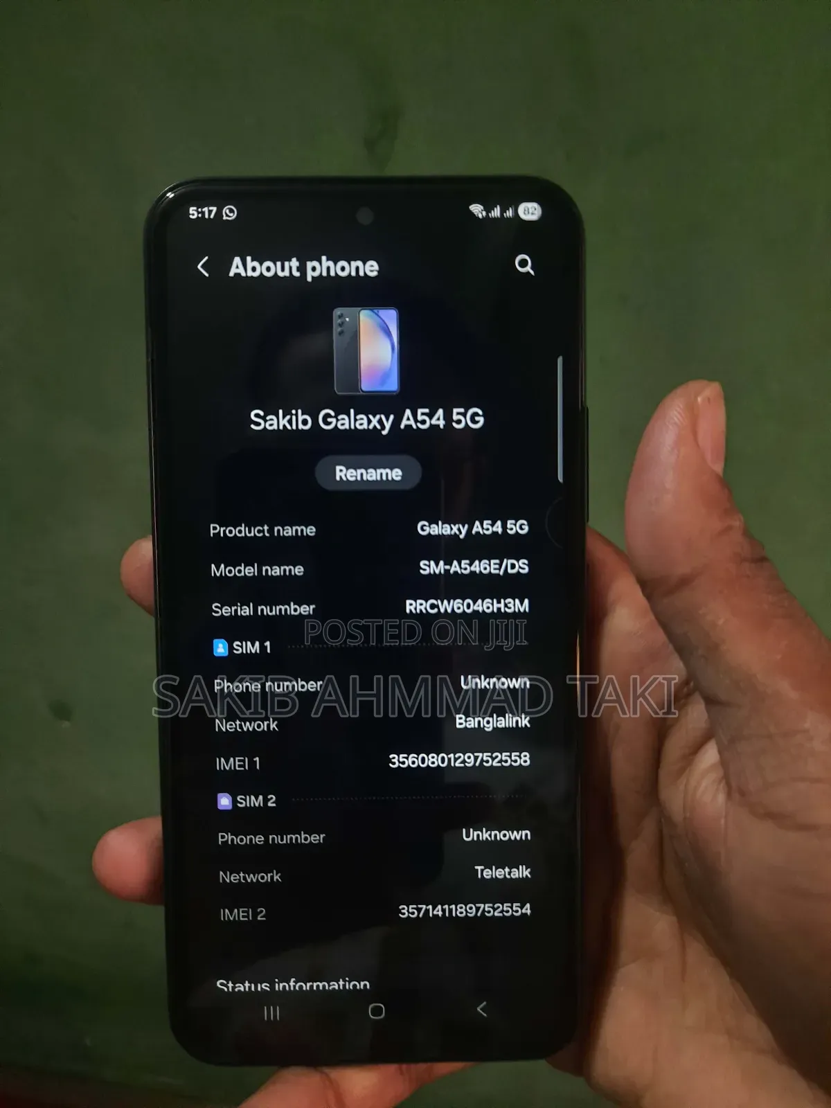 Samsung Galaxy A54 5G 256 GB Blue