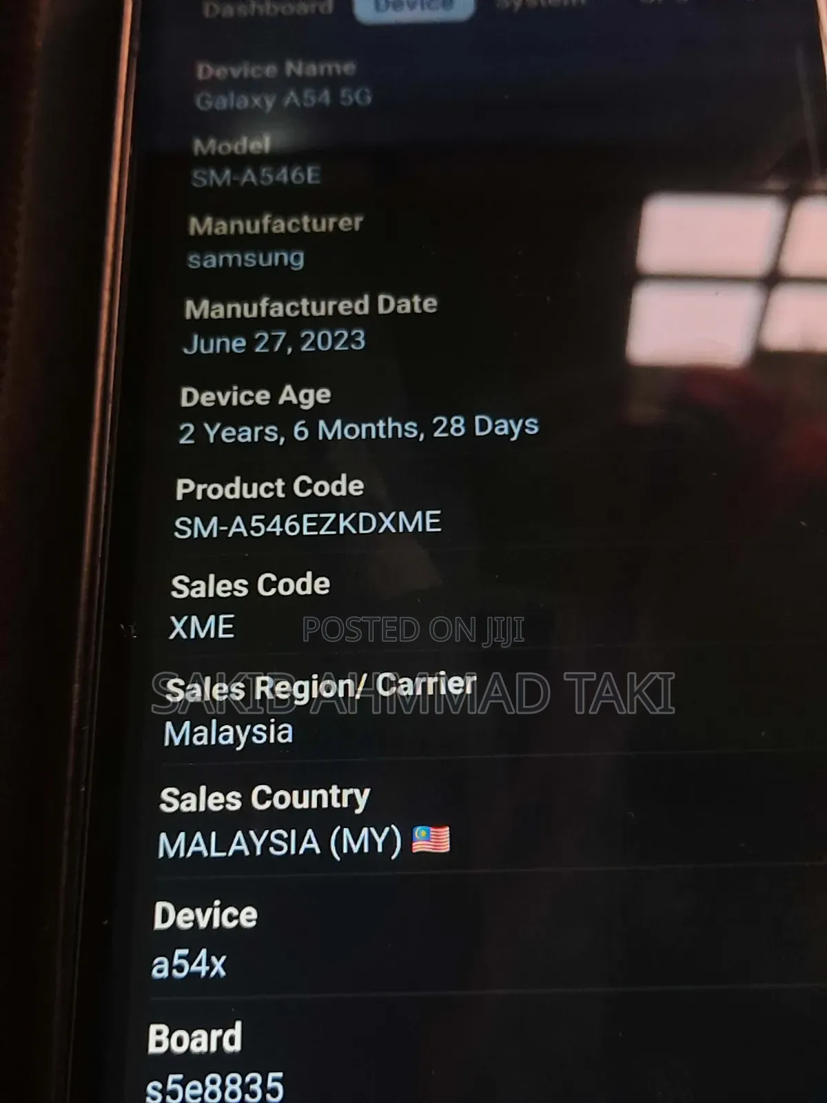 Samsung Galaxy A54 5G 256 GB Blue