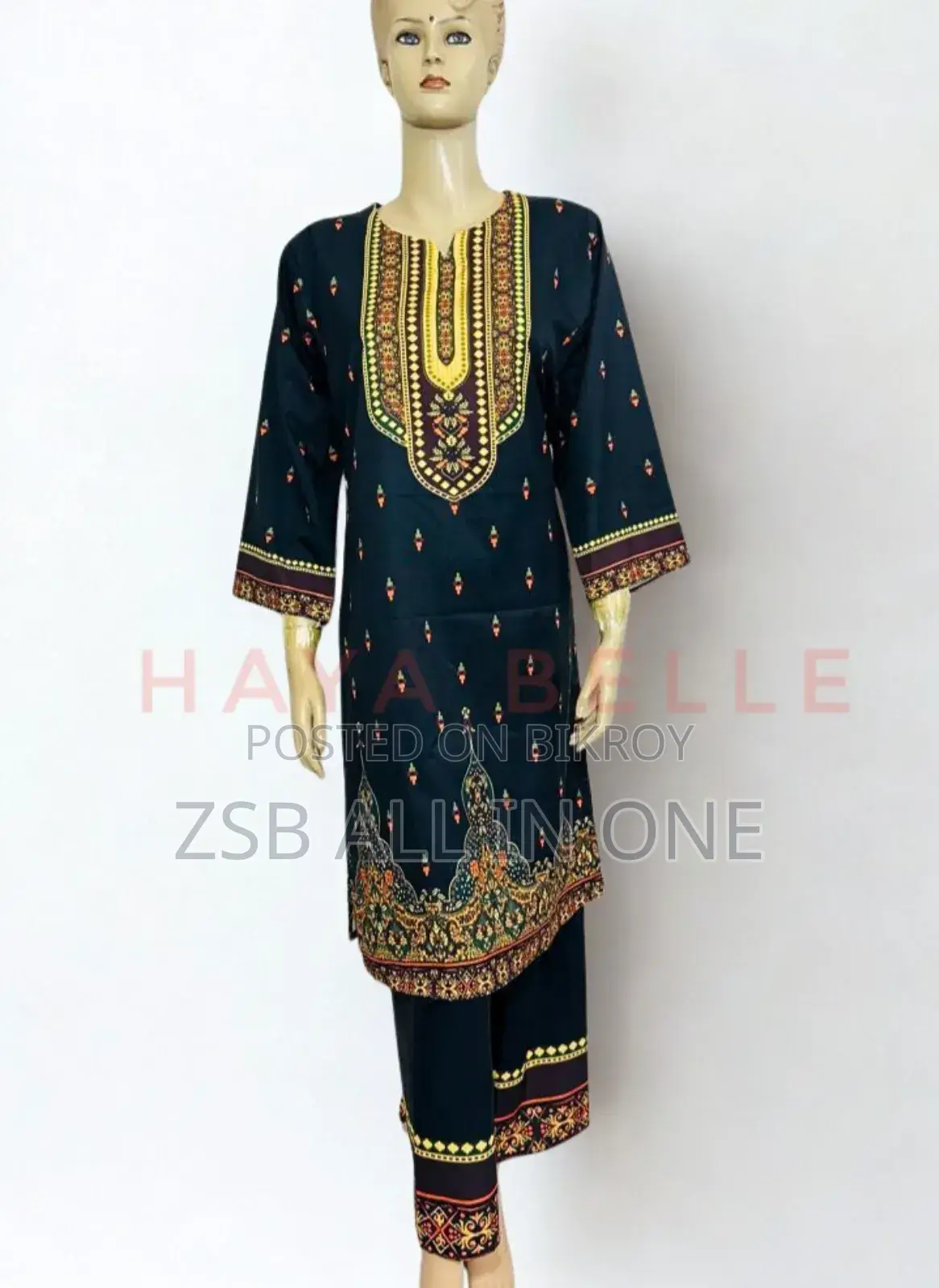 Premium Dubai Soft Silk Two-Piece