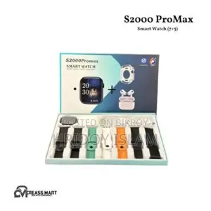 S2000 Promax Smartwatch  7 in 3 Combo