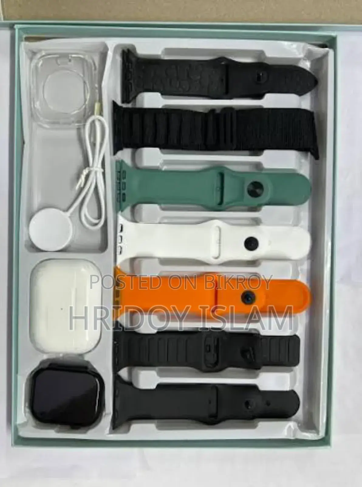 S2000 Promax Smartwatch 7 in 3 Combo
