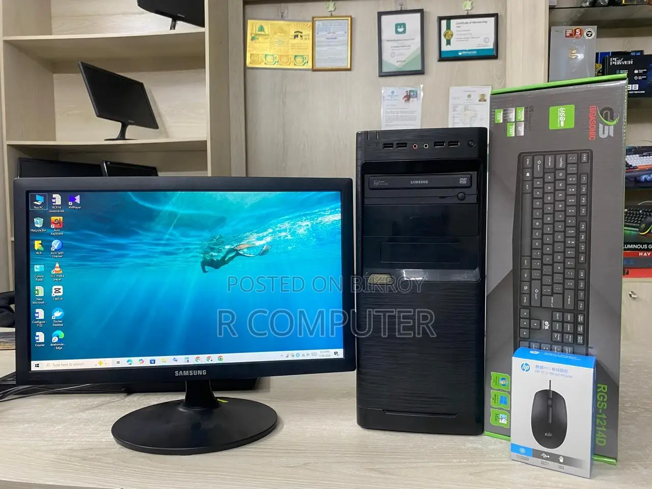 Desktop Computer 4GB Intel Core I3 HDD 500GB