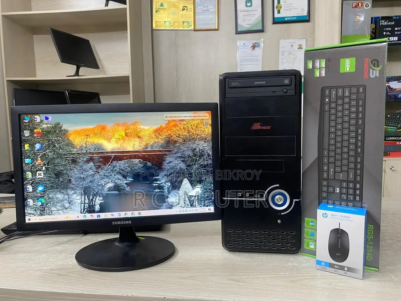 Desktop Computer Acer 4GB Intel Core I3 SSD 256GB