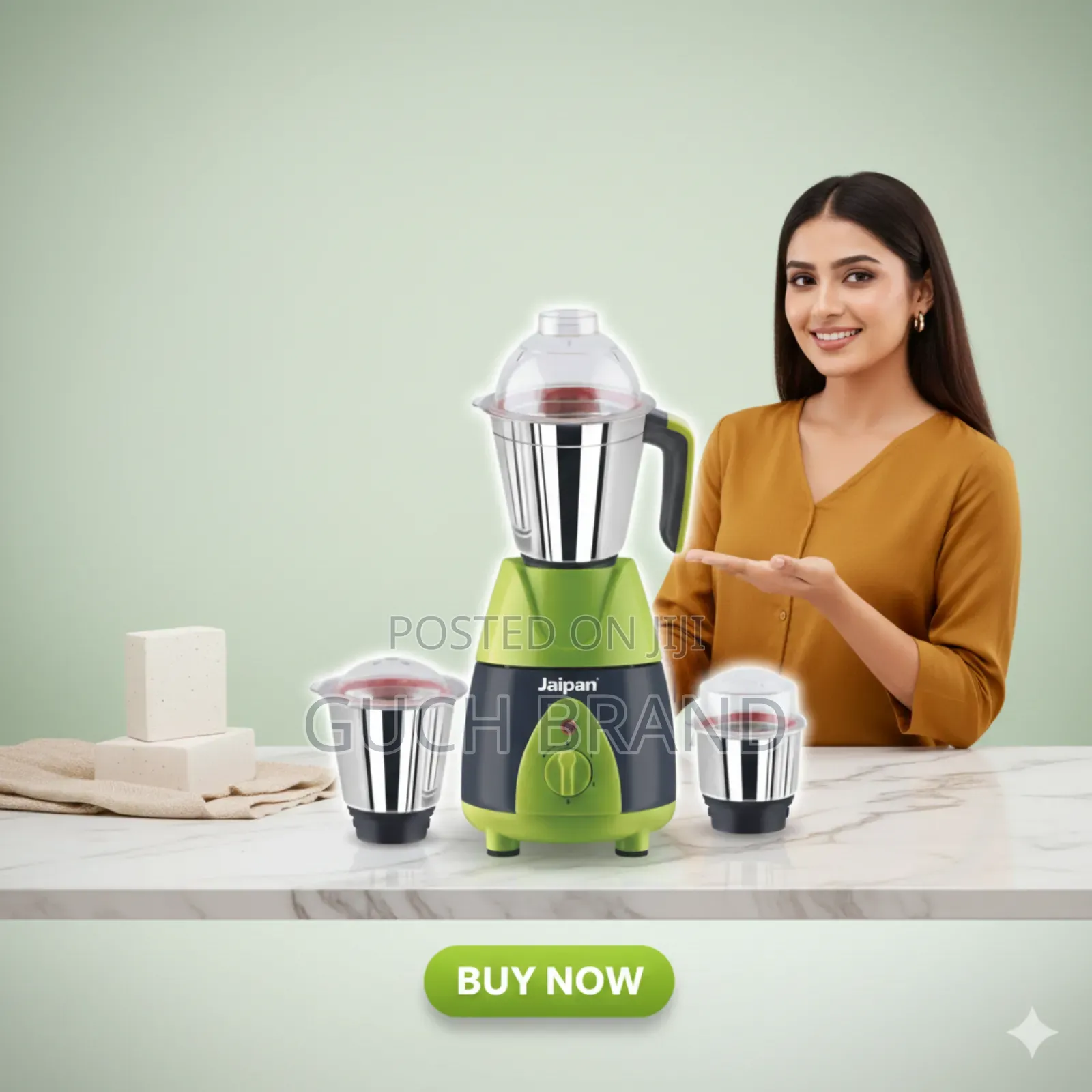 Jaipan কিচেন কিং মিক্সার গ্রাইন্ডার (১০০০ ওয়াট)