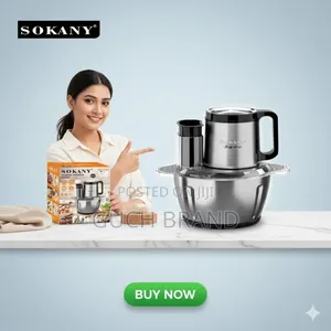সোকানি ওয়ান্ডার চপার (Sk-06019) – ৬-ইন-১ মাল্টি-ফাংশনাল চপার!