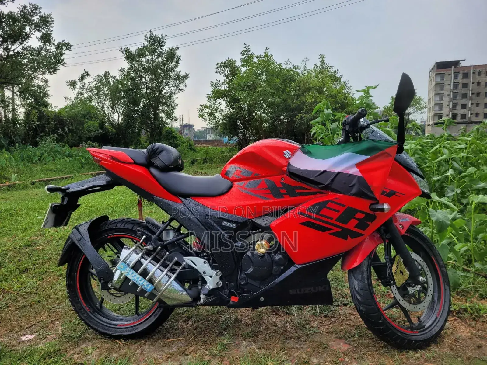 Suzuki Gixxer SF FI 2024 রেড