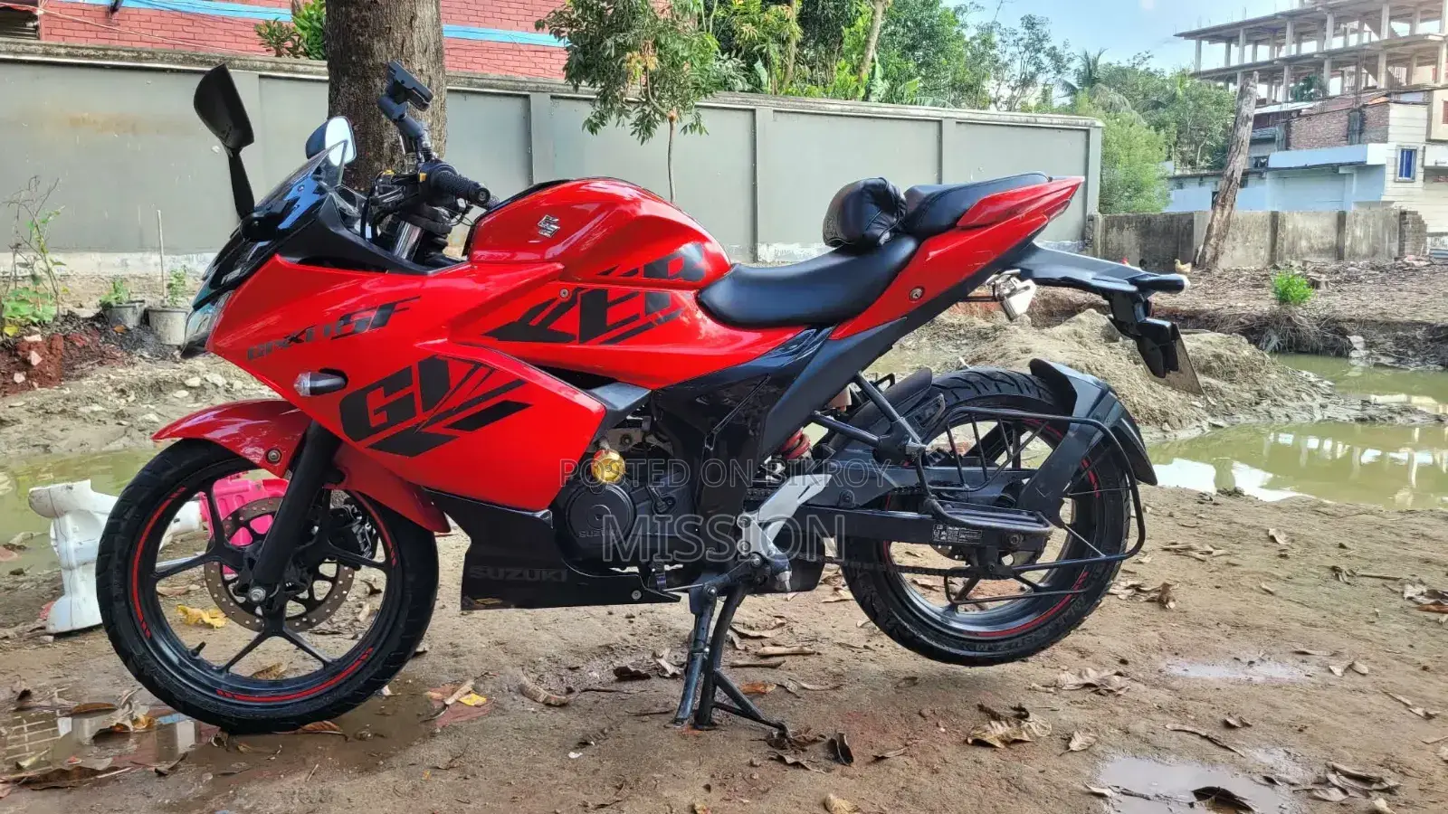 Suzuki Gixxer SF FI 2024 রেড