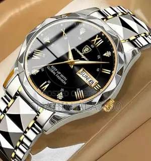 Poedagar 615 Diamond Cut Watch for Men