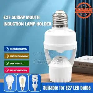 E27 Intelligent Induction Lamp Holder