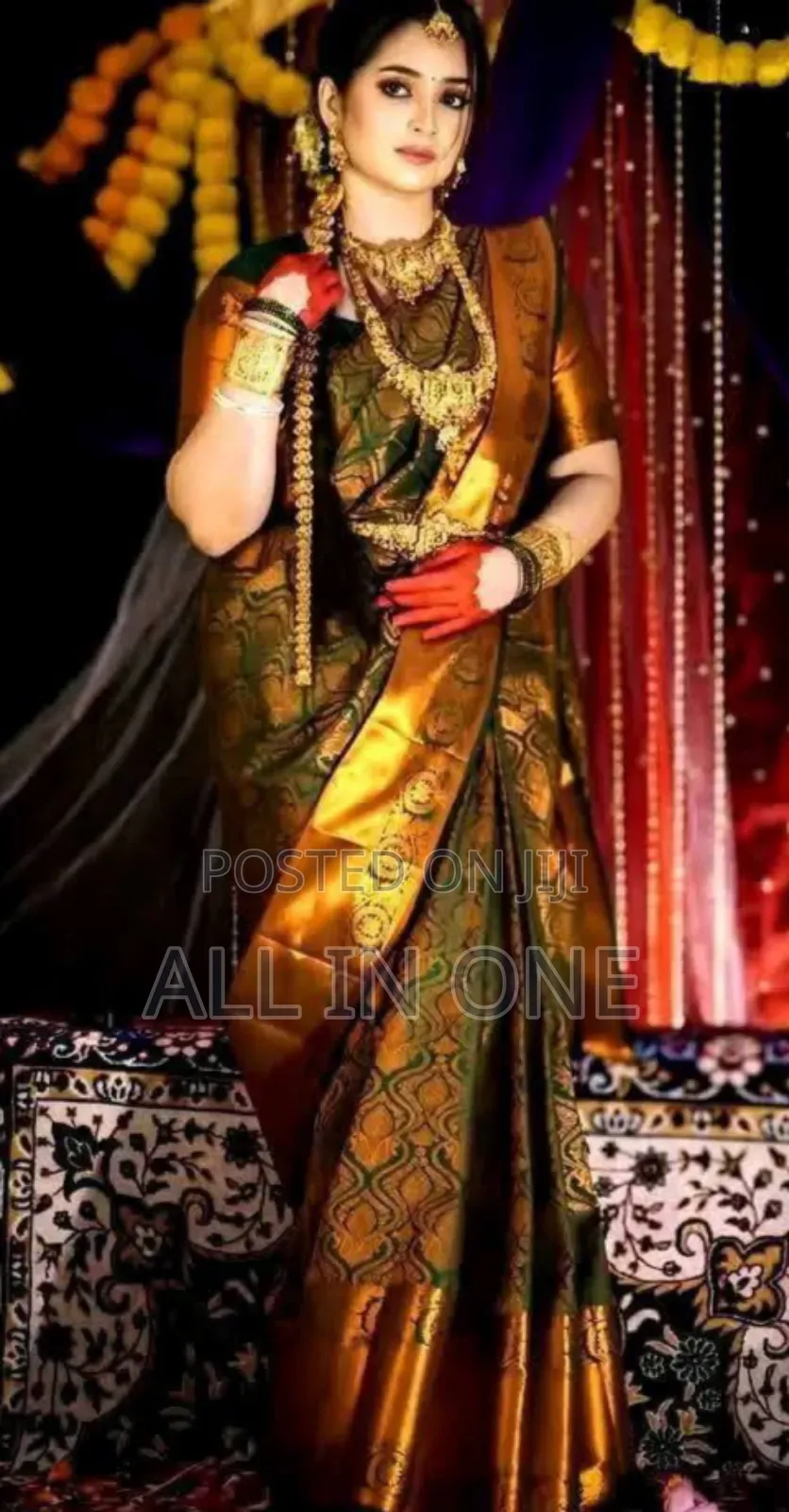 Kanjivaram Katan Saree With Blouse Piece New Collection