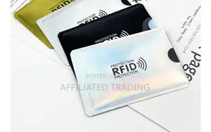 Rfid Blocking Card Cover Debit/Credit Card Protector Holders 3 Colors