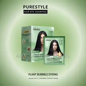 Hair Color Dye Shampoo Pure Style Plant Bubble Dyeing Hair Dye Shampoo