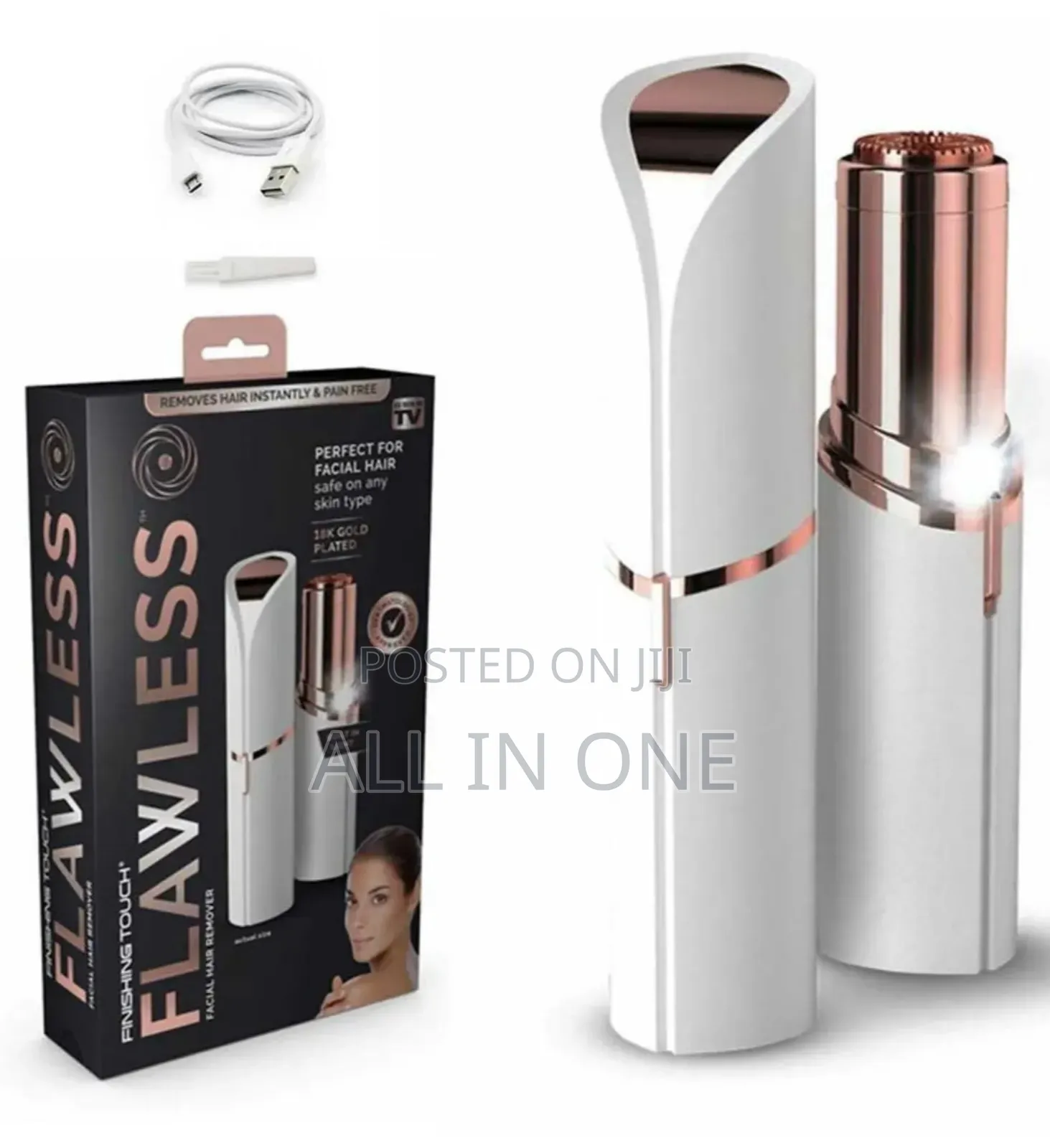 Flawless Facial Hair Remover for Women Painless Flawless