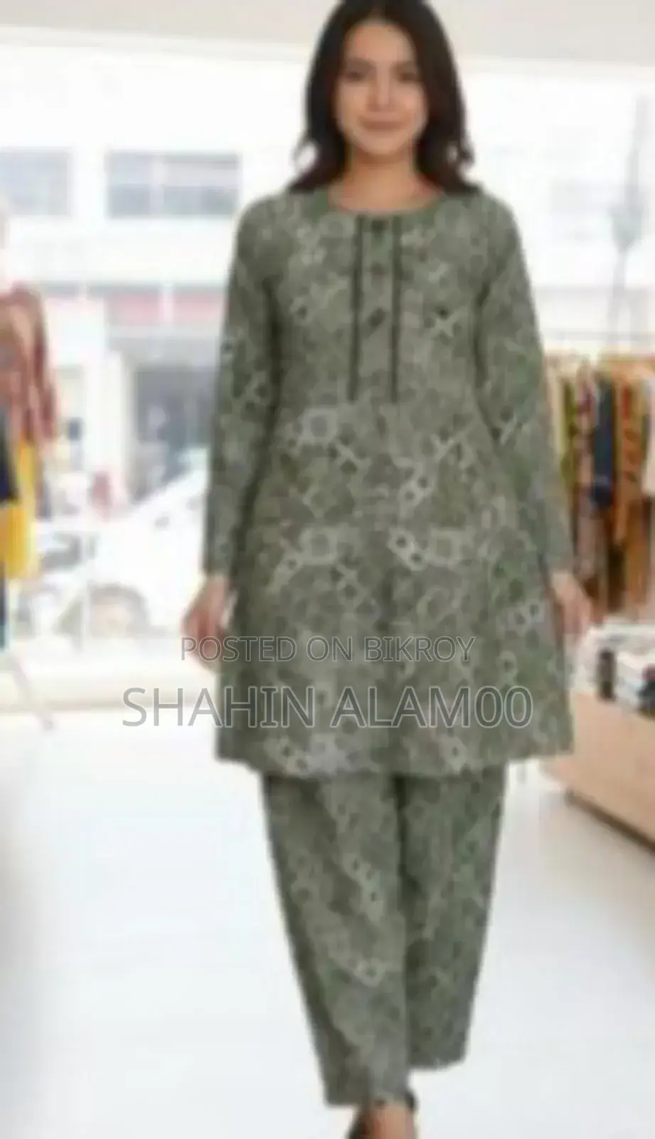 Exclusive Cotton 2-Piece (Kurti & Pant)