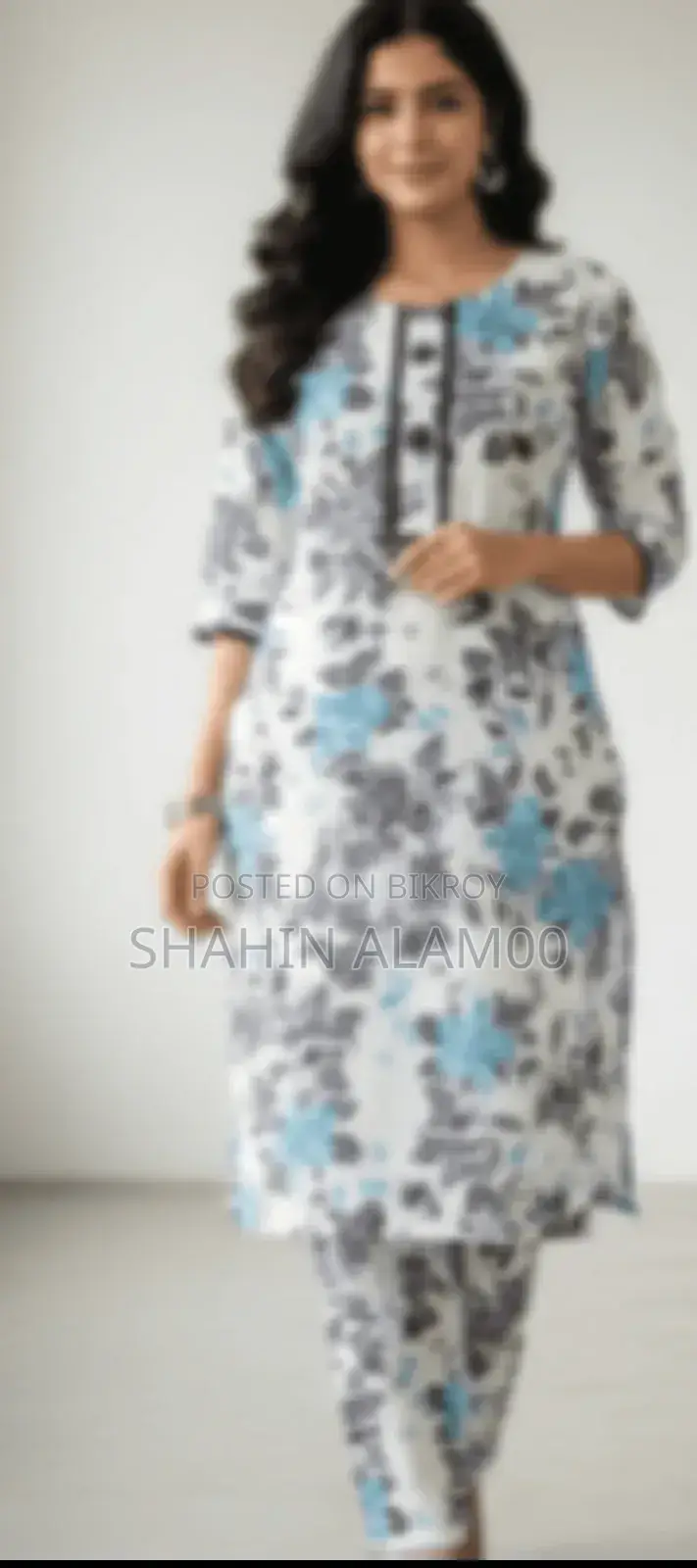 Exclusive Cotton 2-Piece (Kurti & Pant)
