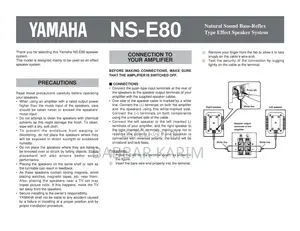 Used Yamaha Speakers