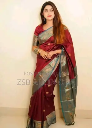 কাতান শাড়ি – সাথে থাকবে ম্যাচিং ব্লাউজ পিস