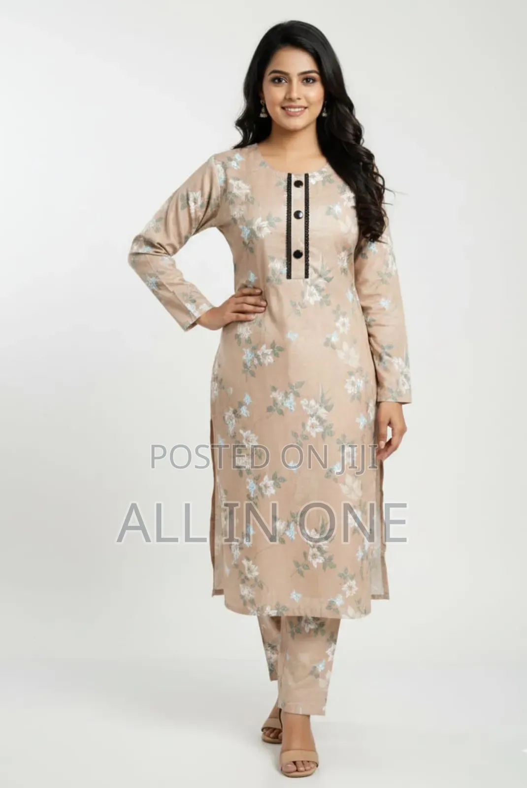 Exclusive Cotton 2-Piece (Kurti and Pant)