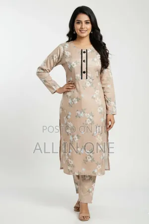 Exclusive Cotton 2-Piece (Kurti and Pant)