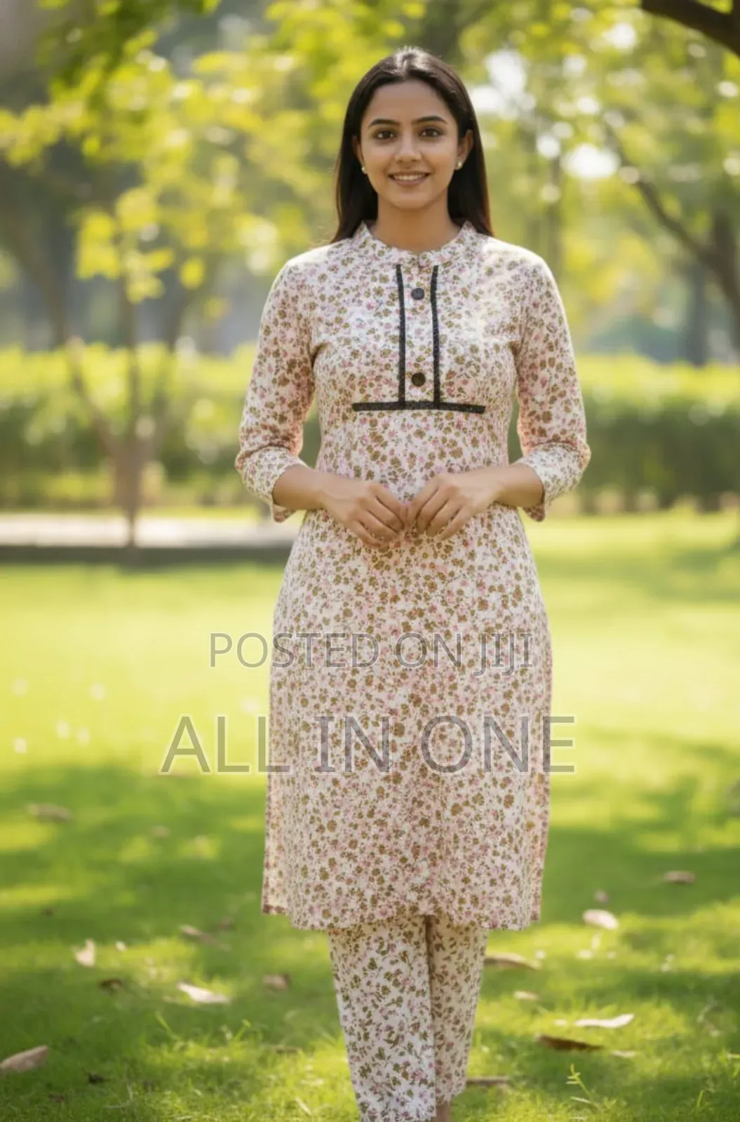 Exclusive Cotton 2-Piece (Kurti and Pant)