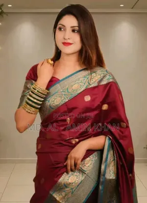 Silk Katan Saree With Blouse Piece