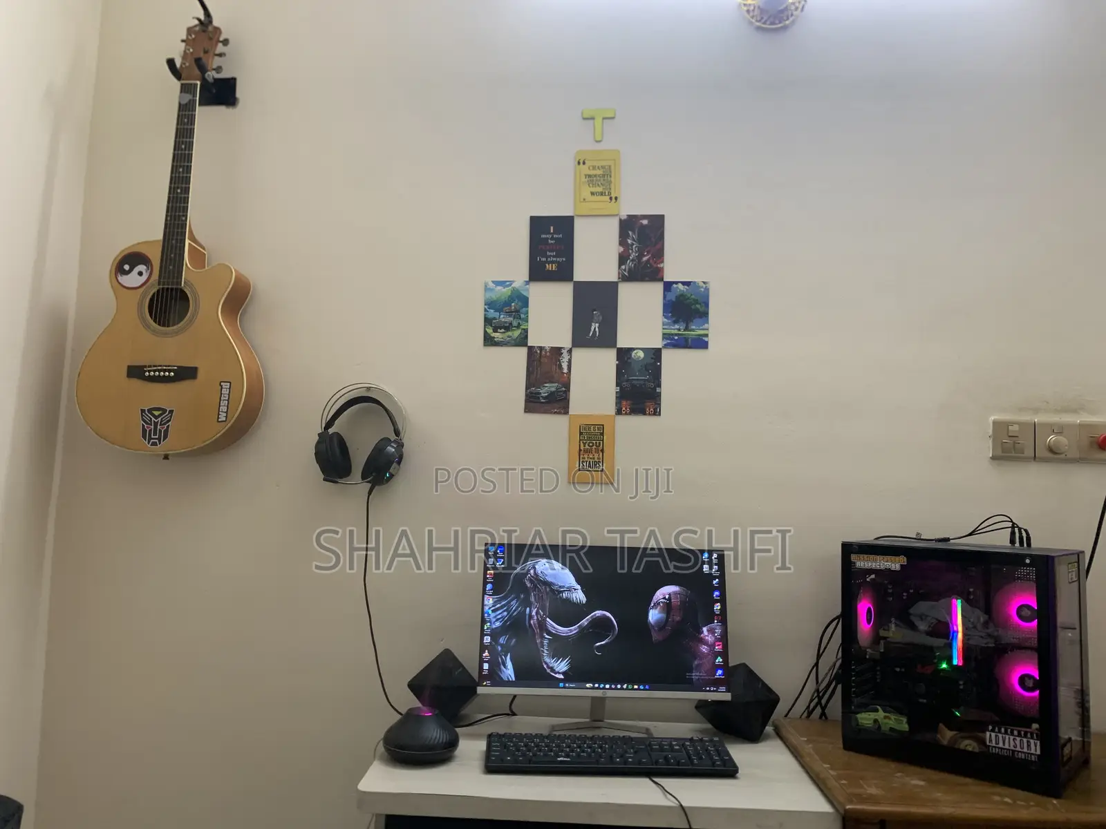 Ryzen 5 5600g Gaming Pc With Monitor Full Setup for Sale