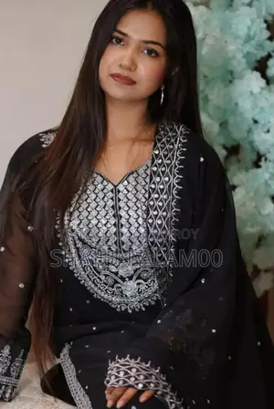 ওয়েট লেস জর্জেট থ্রি পিস