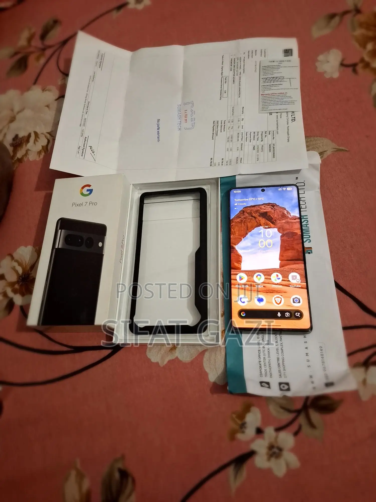 Google Pixel 7 Pro 128 GB Black
