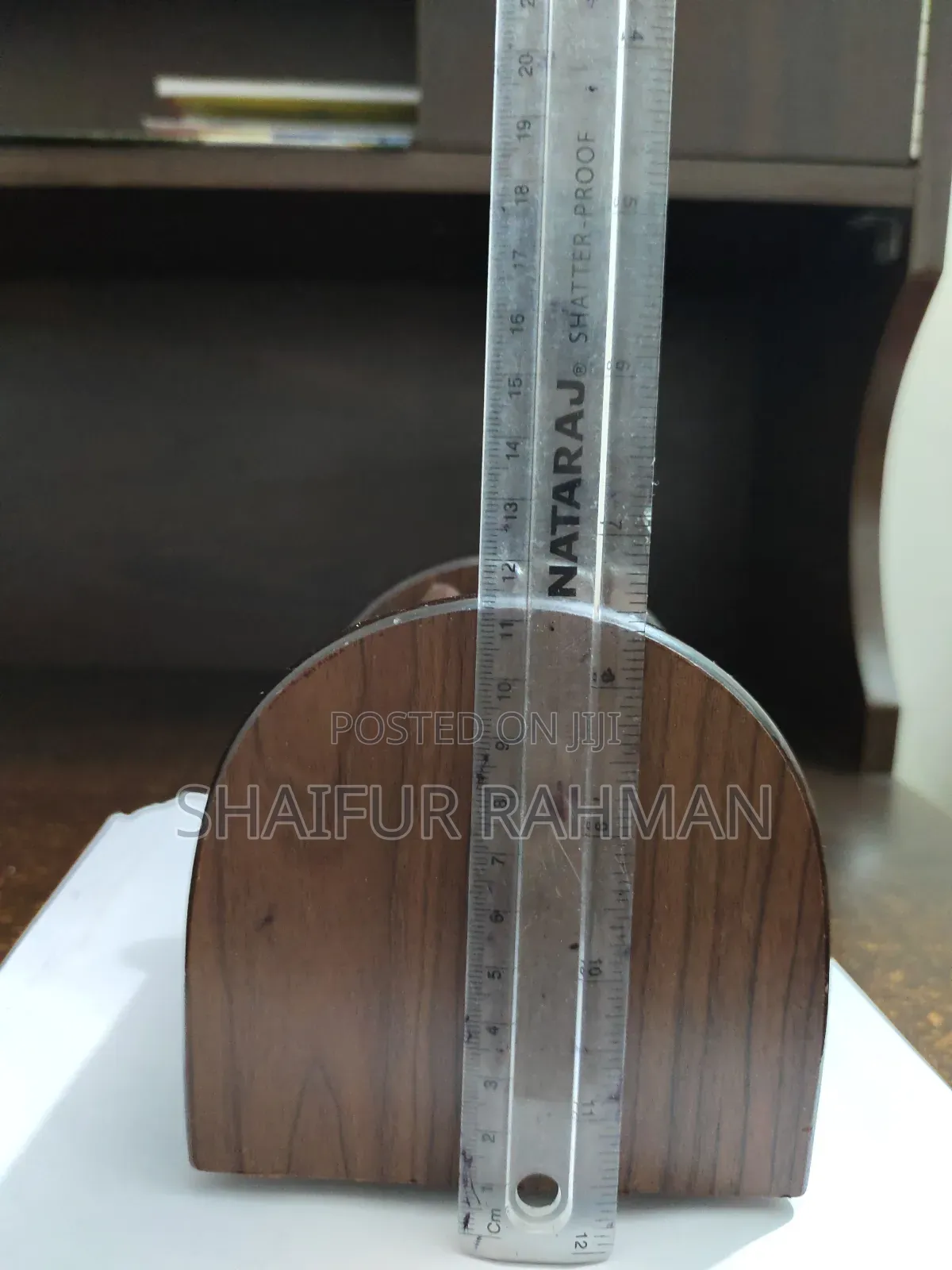 ঘড়িসহ কলমদানি Pen Holder With Clock বা মাল্টিপারপাস পেন হোল্ডার