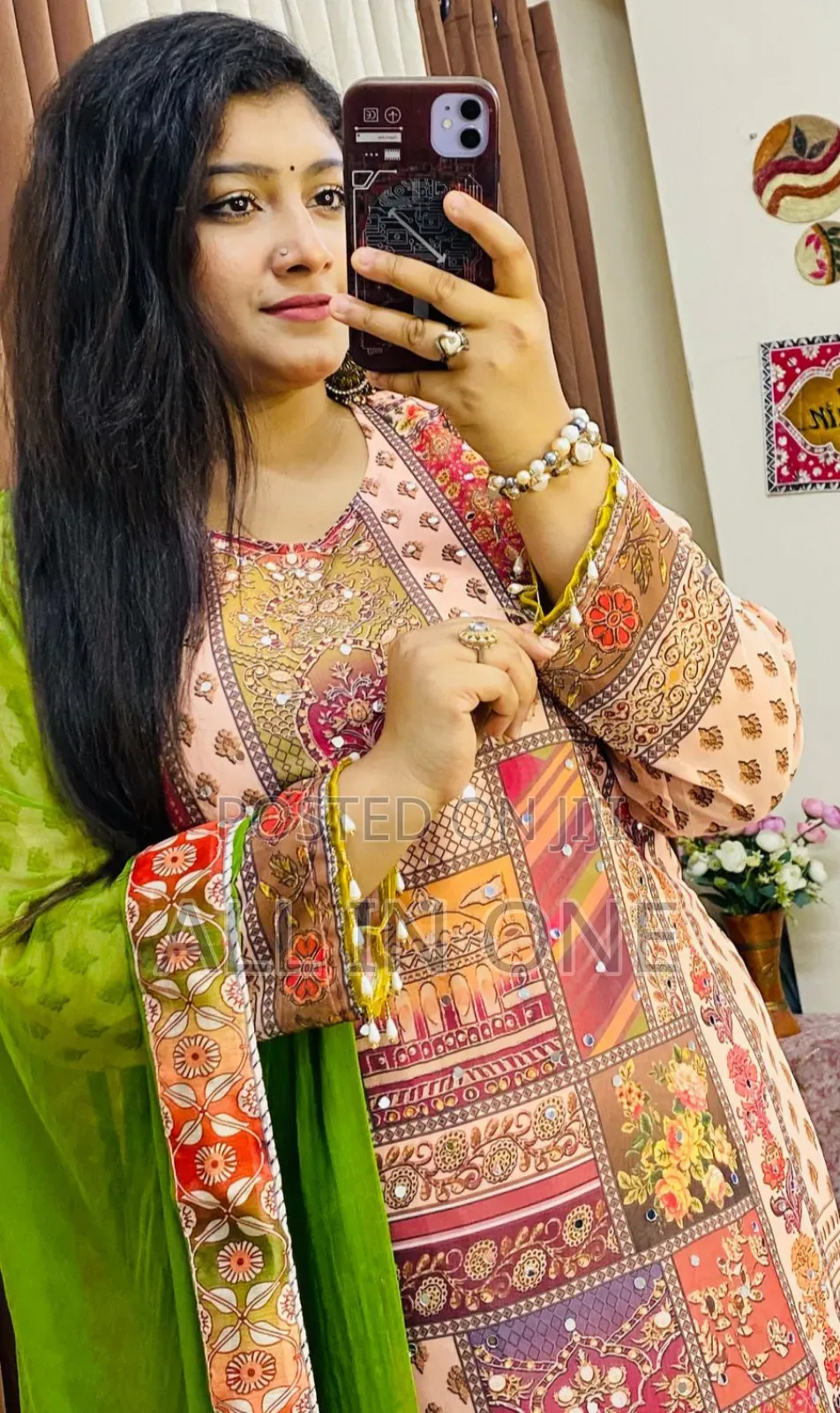 Georgette Digital Print Three Piece