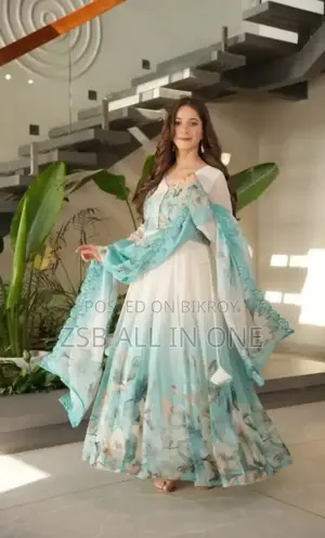 প্রিমিয়াম ইন্ডিয়ান জর্জেট থ্রি পিস