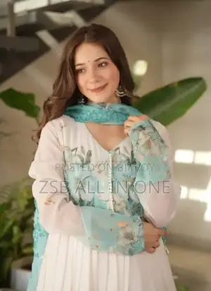 প্রিমিয়াম ইন্ডিয়ান জর্জেট থ্রি পিস