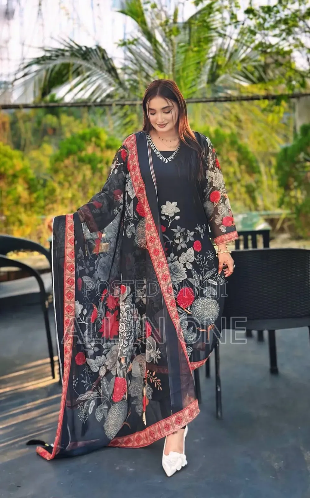 Premium Georgette Three Piece
