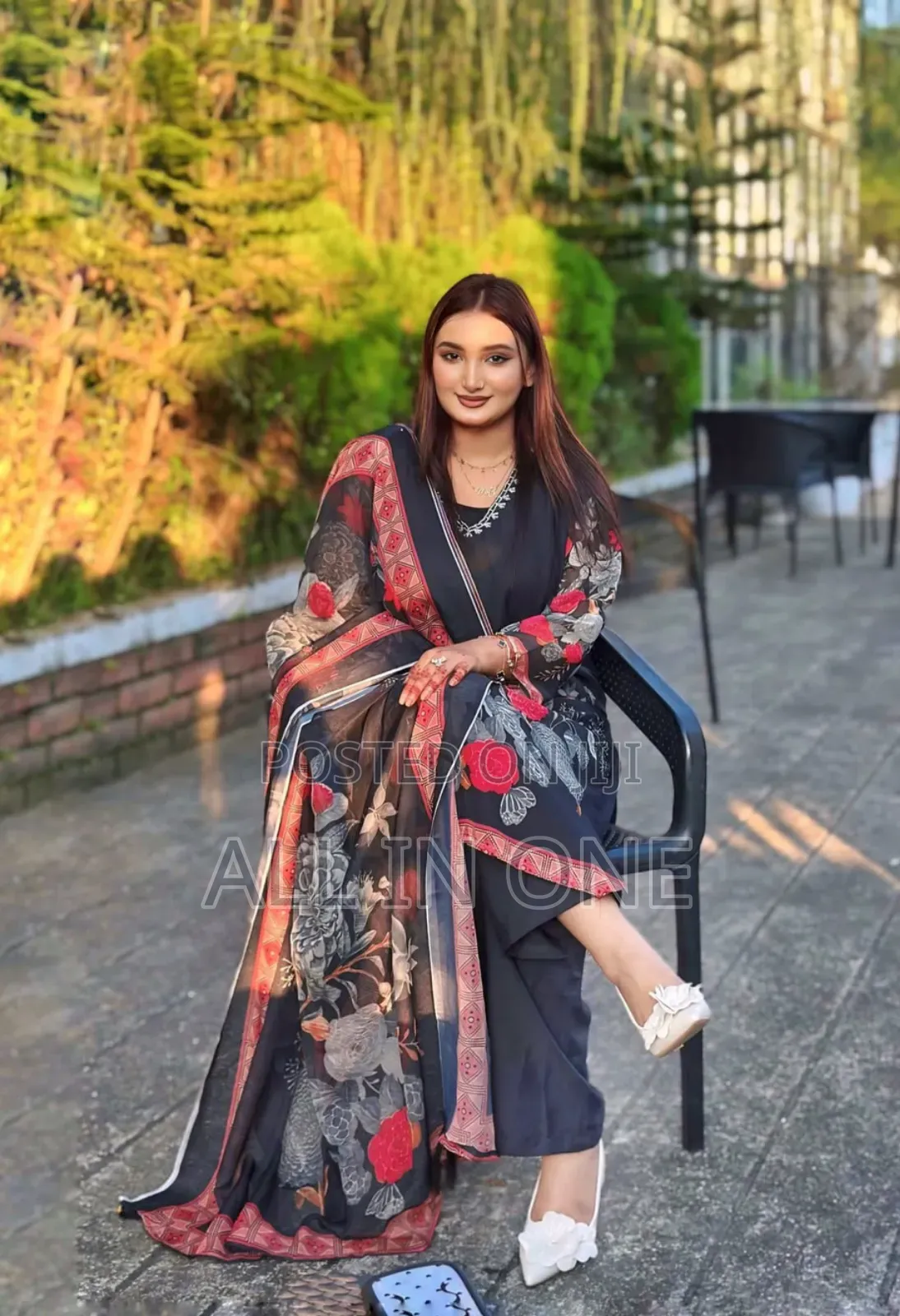 Premium Georgette Three Piece