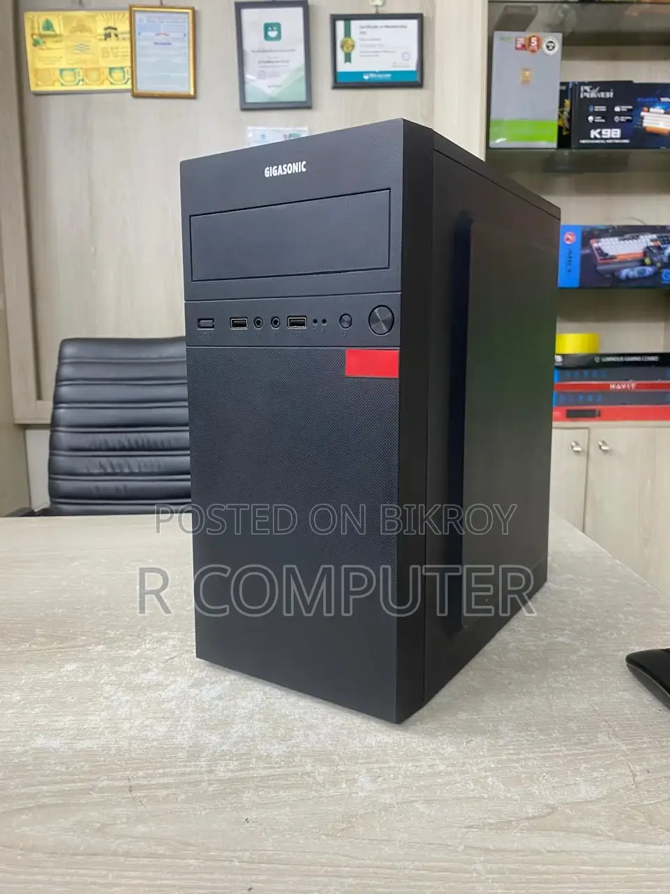 Desktop PC Intel Core i5 6th Gen NVMe SSD 256GB RAM 8GB DDR-4