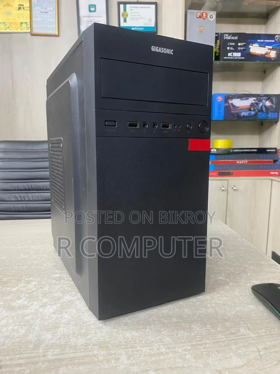 Desktop PC Intel Core i5 6th Gen NVMe SSD 256GB RAM 8GB DDR-4