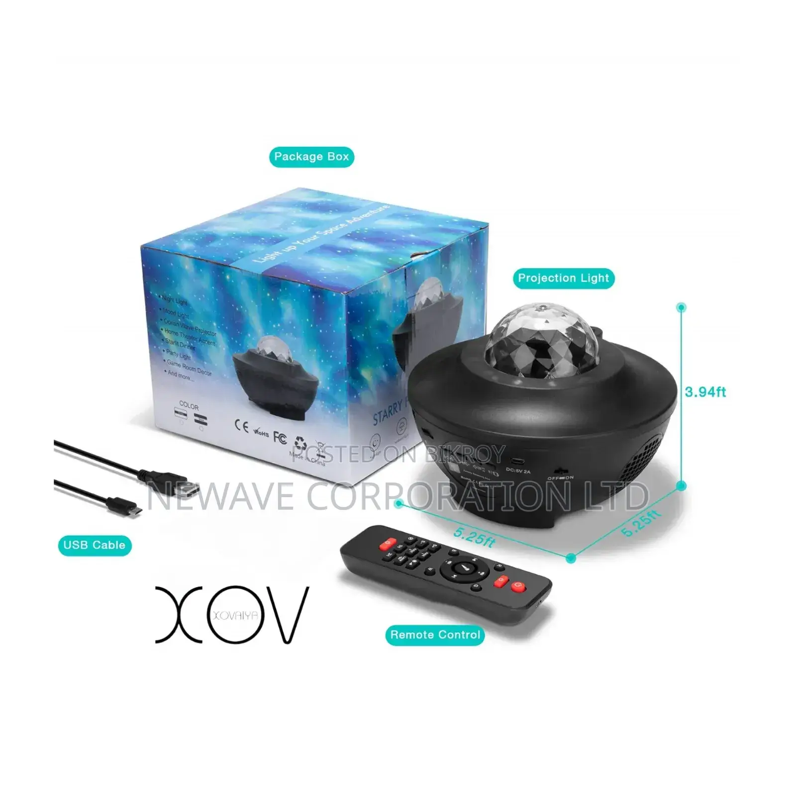 Galaxy Projector Light