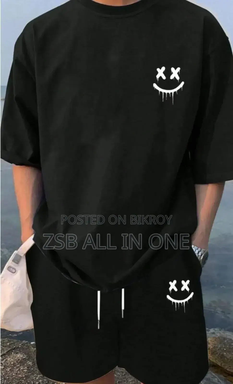 Premium Drop Shoulder T-Shirt & Pant Combo