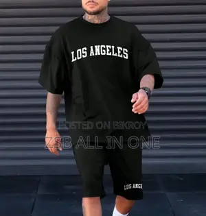 Premium Drop Shoulder T-Shirt & Pant Combo