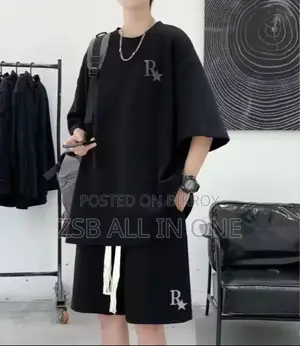 Premium Drop Shoulder T-Shirt & Pant Combo