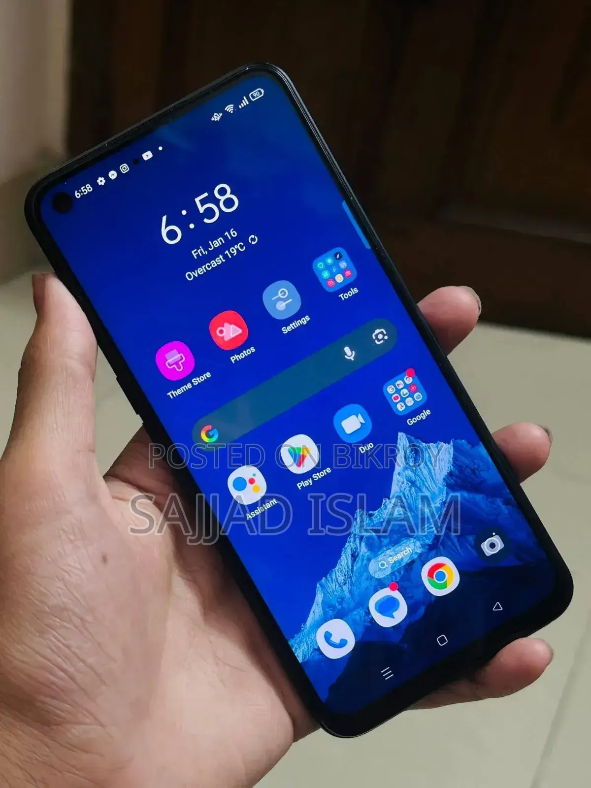 Oppo A92s 128 GB Yellow