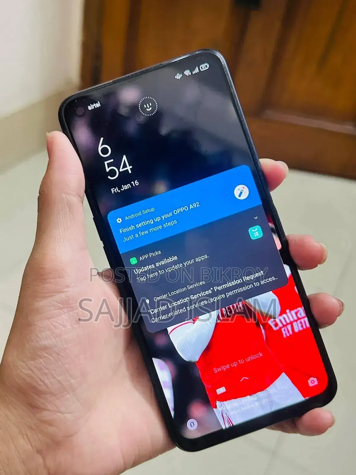 Oppo A92s 128 GB Yellow