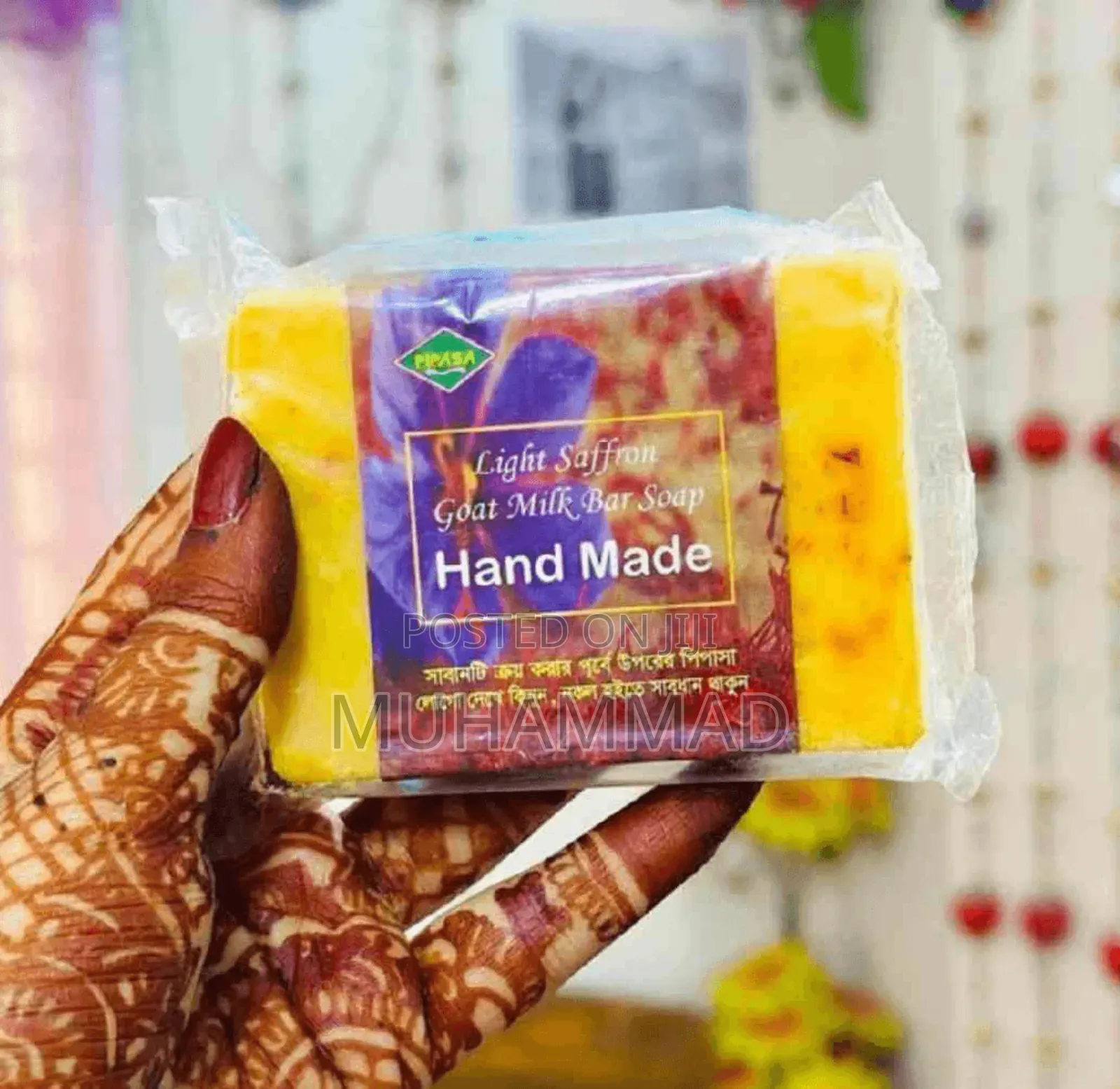 Saffron Soap
