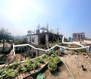 Building land: 4 decimals at 6 million each, remaining 6 decimals at 3.5 million each