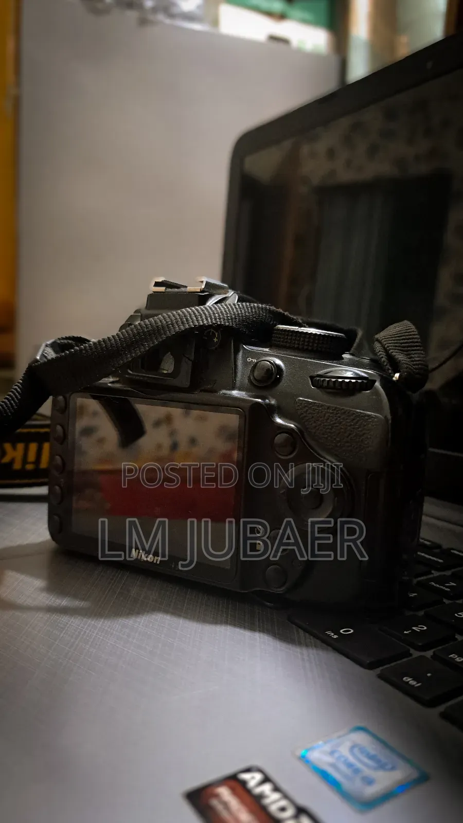 Nikon D3200s With 18-55mm Kit Lense.