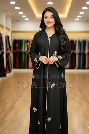 Full Embroidery Burqa