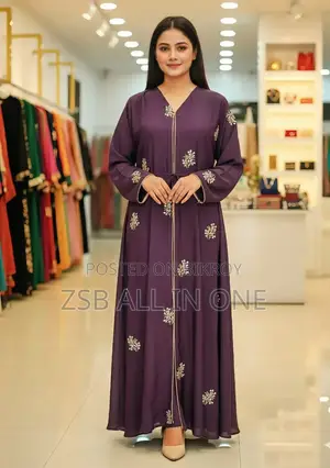 Full Embroidery Burqa