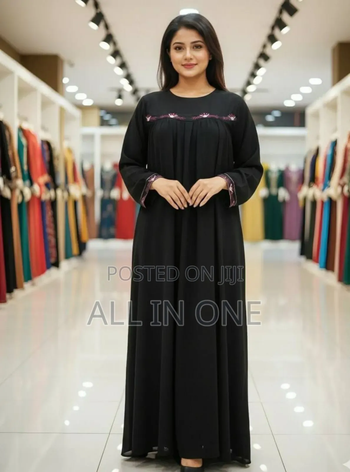 Full Embroidery Burqa New Collection